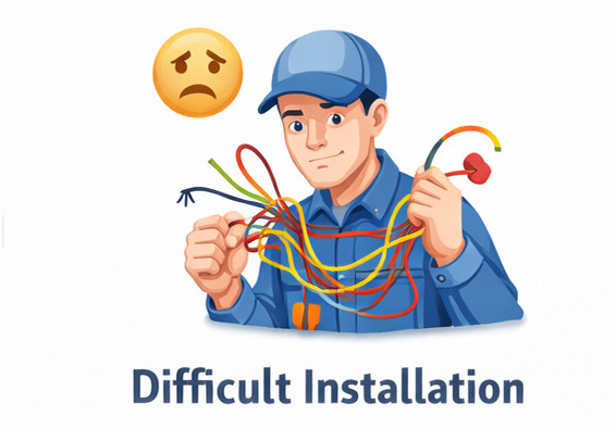 Difficult Installation