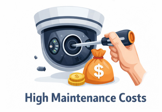 High Maintenance Cost